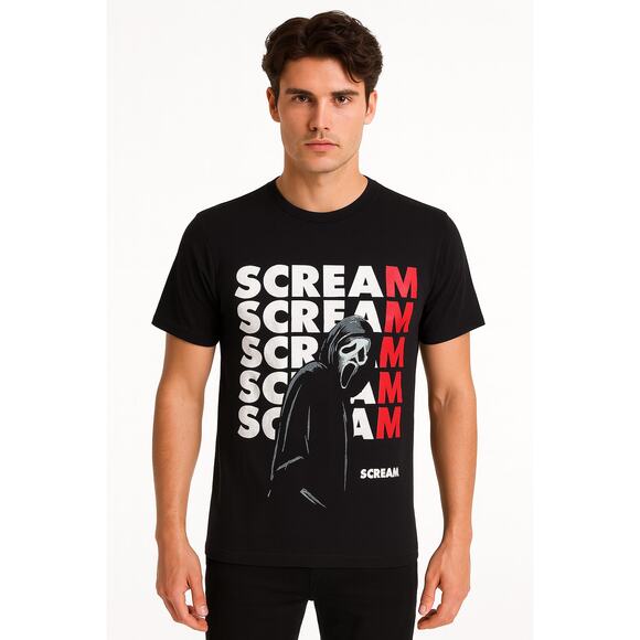 Scream Movie Graphic Tee in Black NWT – Size Medium - Picture 1 of 4